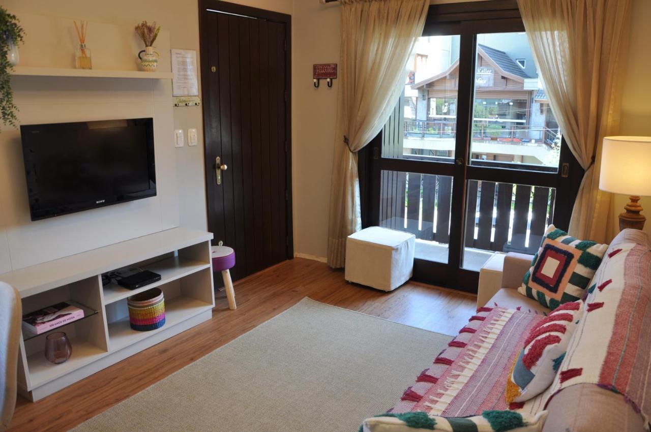 Apartamento Florido Centro Gramado Esterno foto